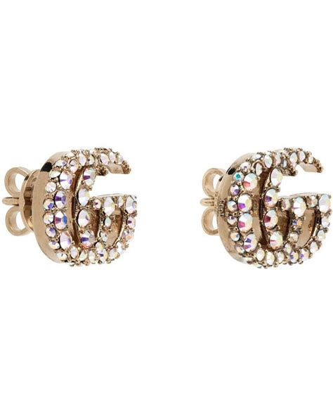 ring with double g and gucci ring|Gucci Double G hoop earrings.